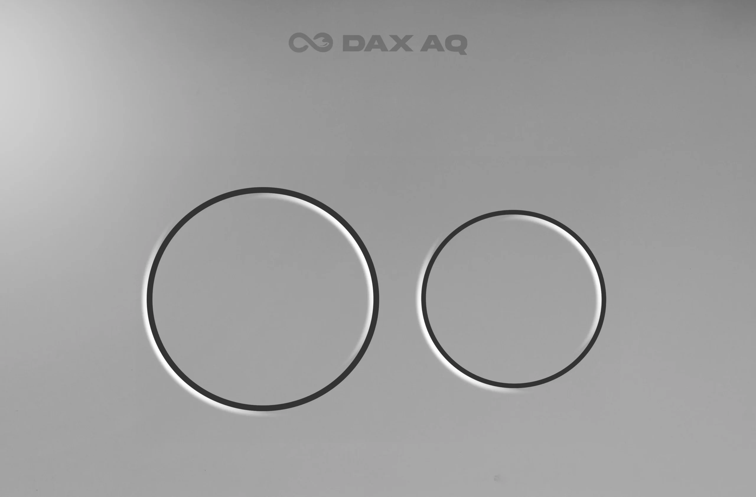 Halo - Dual Plate - Silver Matt