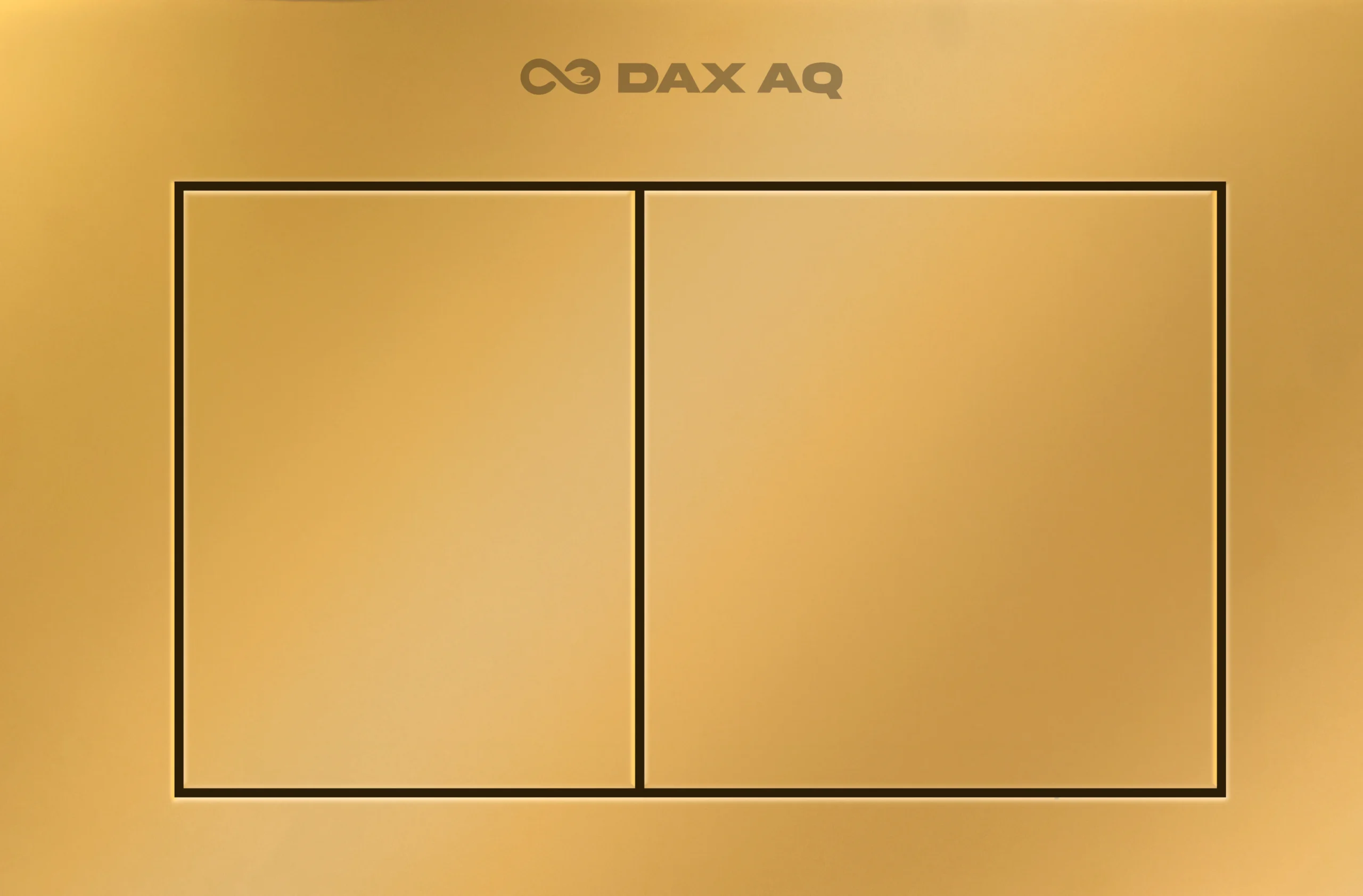 Slate - Flush Plate - Gold Polished